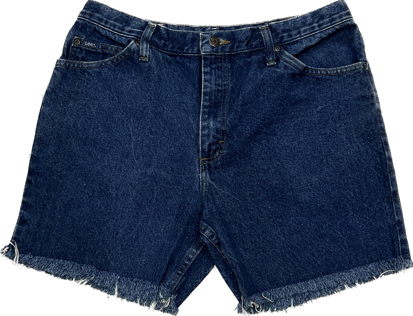 Lee Dark Denim Shorts