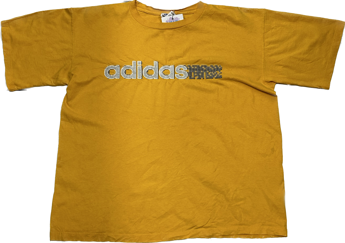 Adidas Retro Oversized Yellow T-shirt