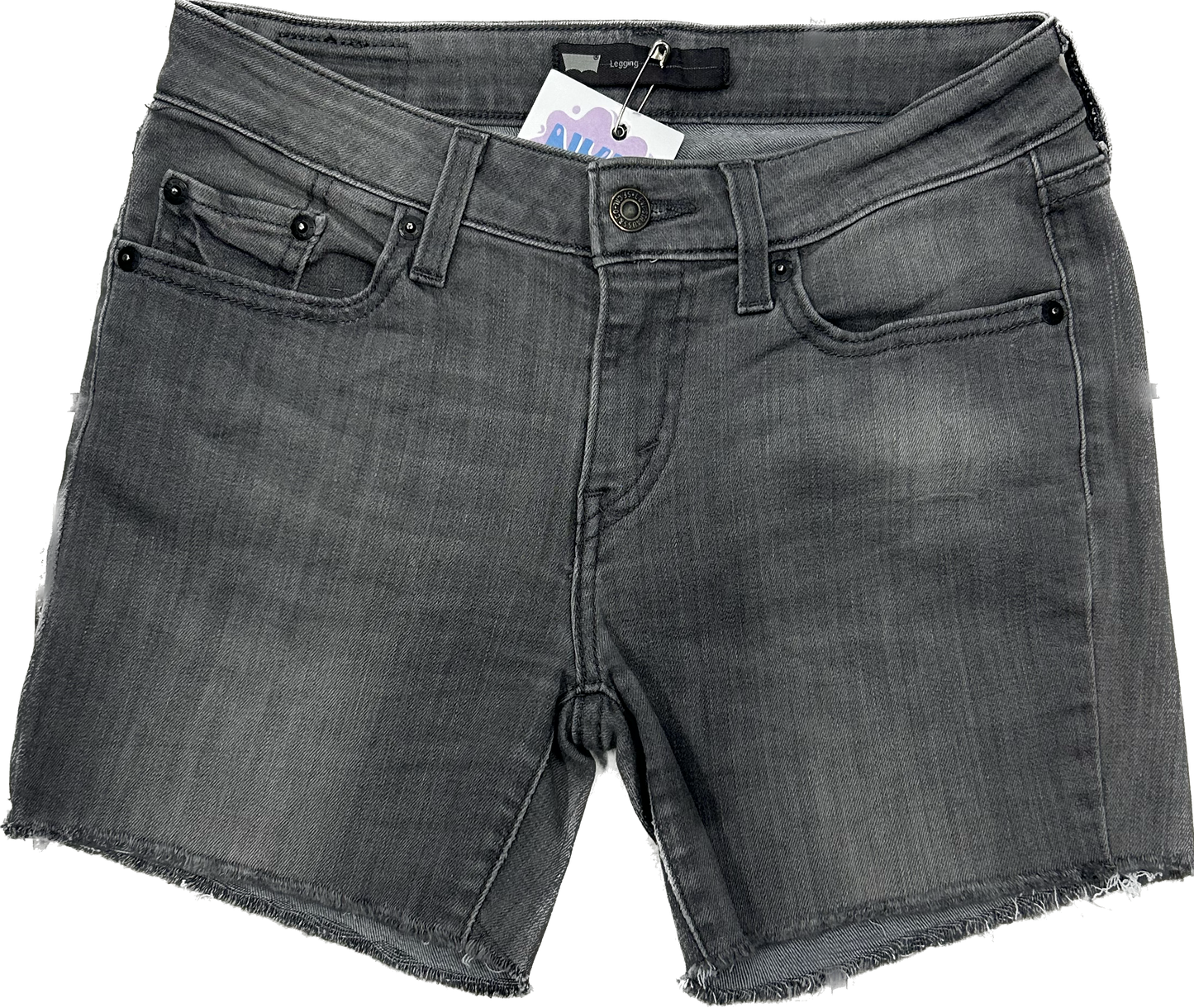 Levi's Grey Denim Shorts