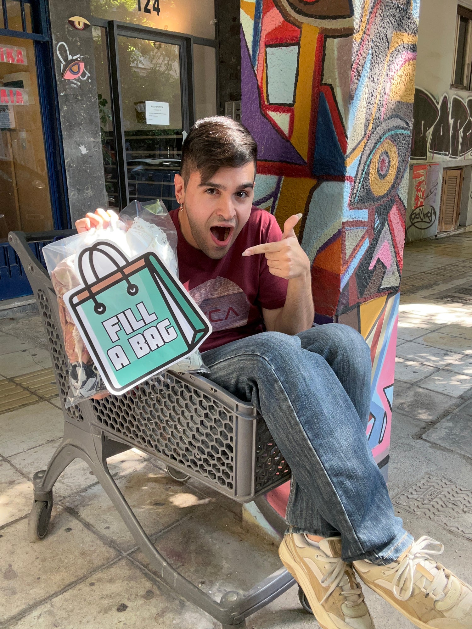 Fill a bag🛍️