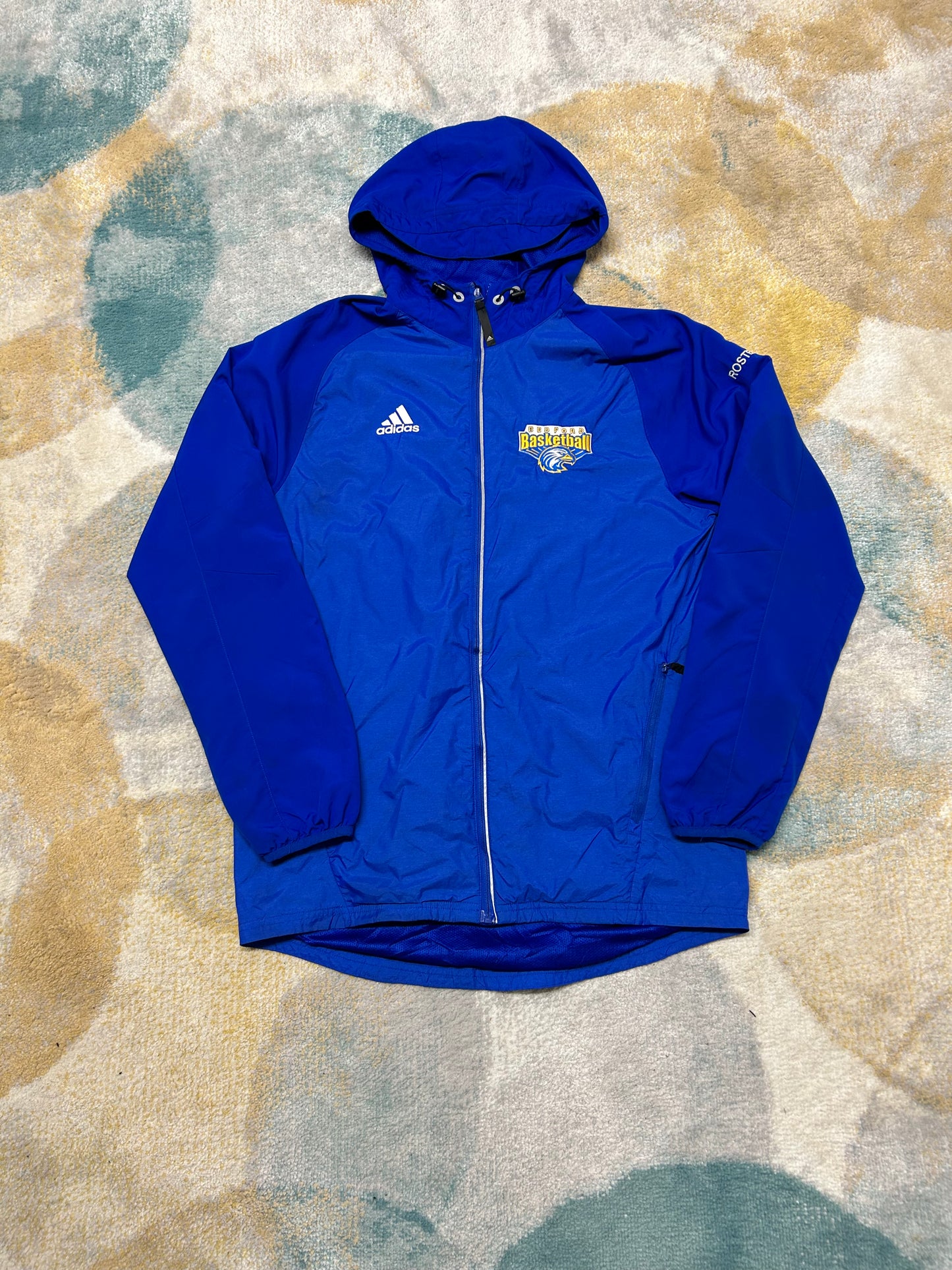 Adidas Blue Windbreaker