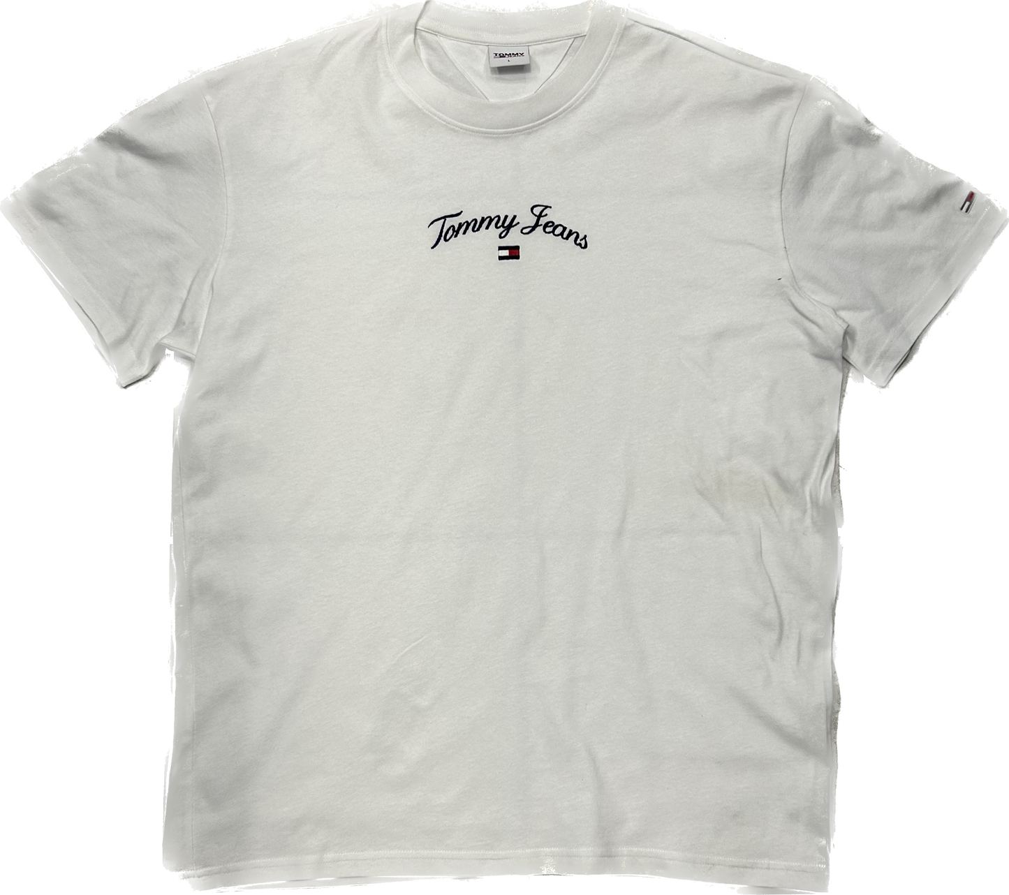 Tommy Hilfiger White Oversized Heavy Cotton T-shirt