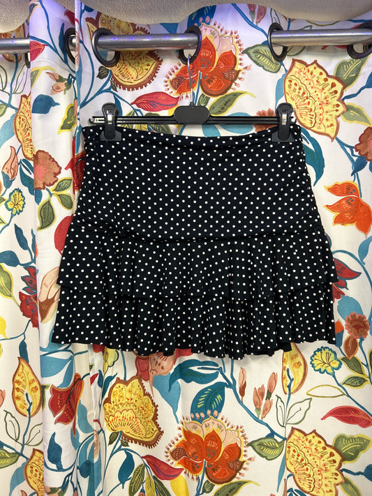 Y2k jennyfer polka dot skirt