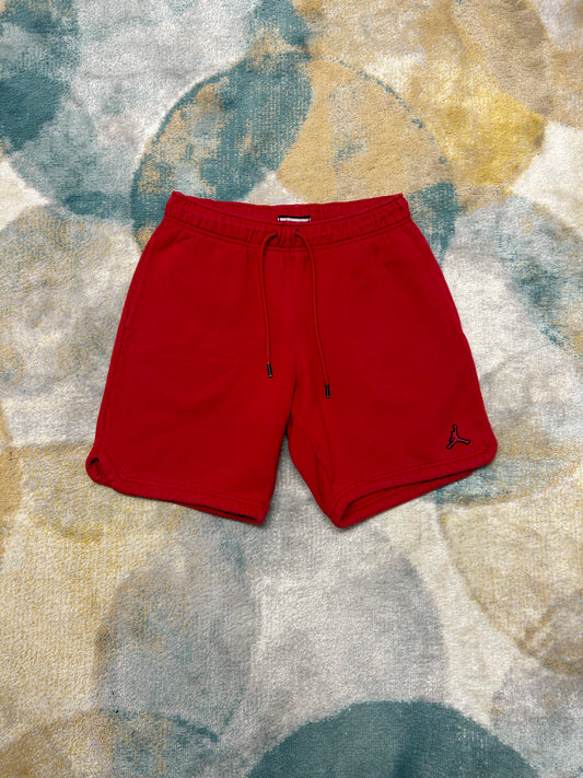 Jordan Nike Burgundy retro cotton shorts