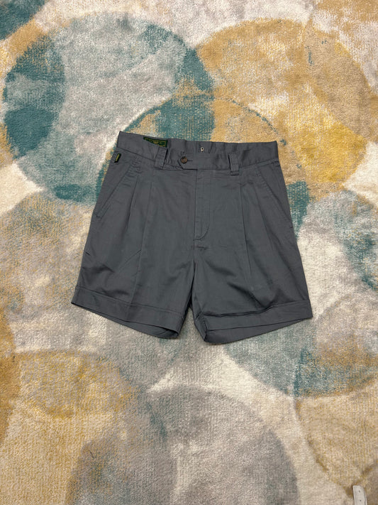 Dark gray chino shorts