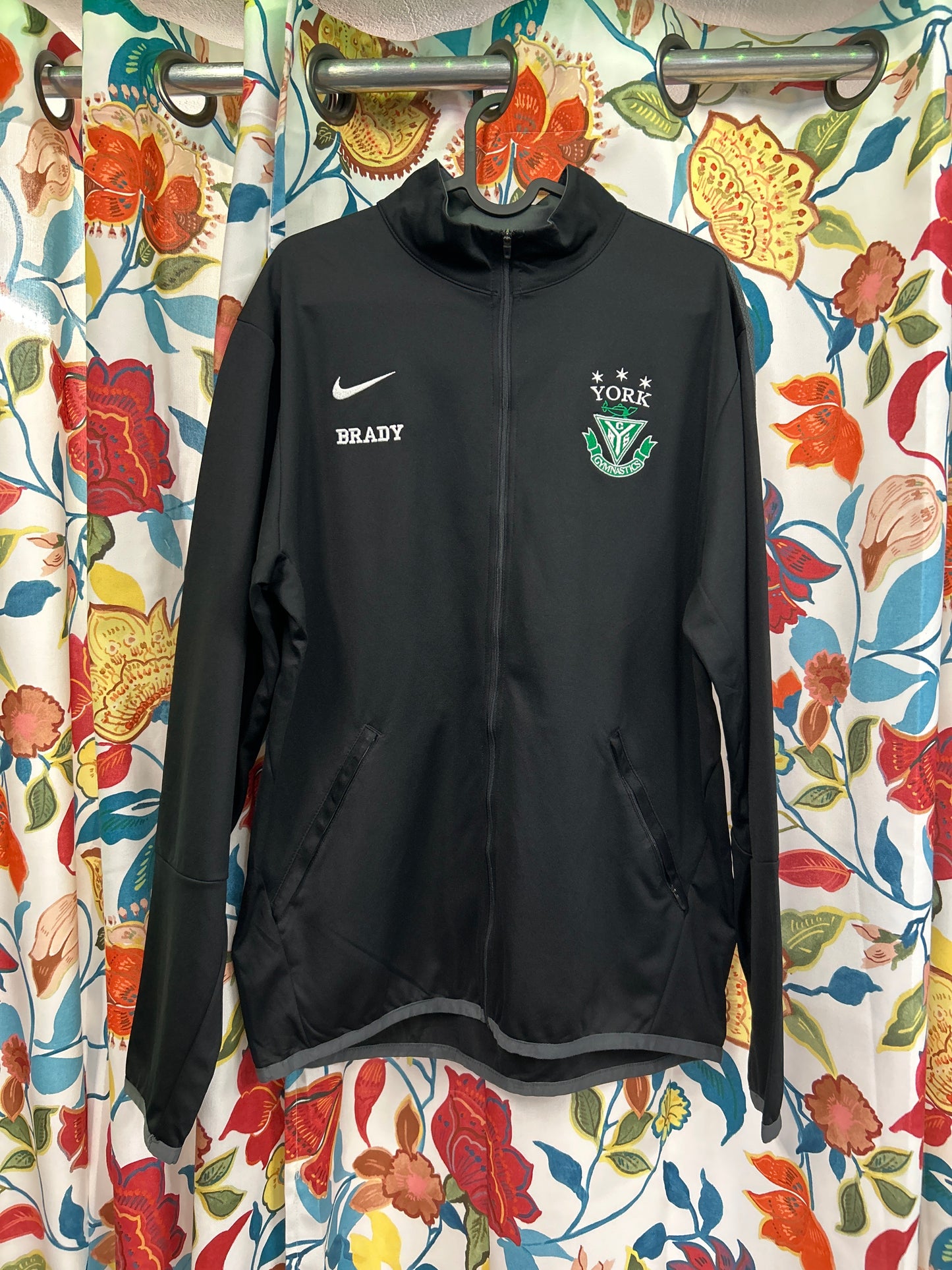 Nike black athletic jacket