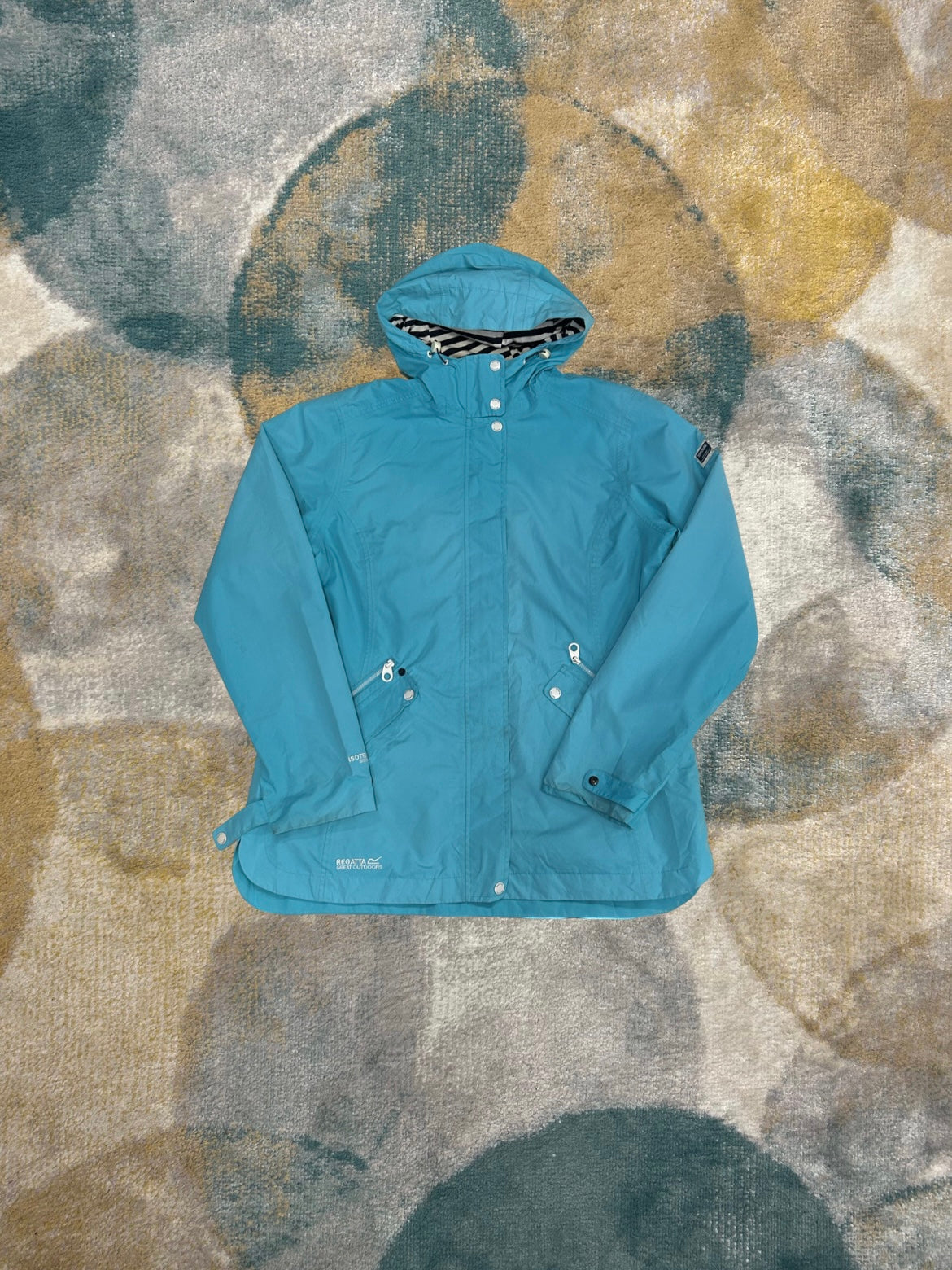 Light Blue Windbreaker