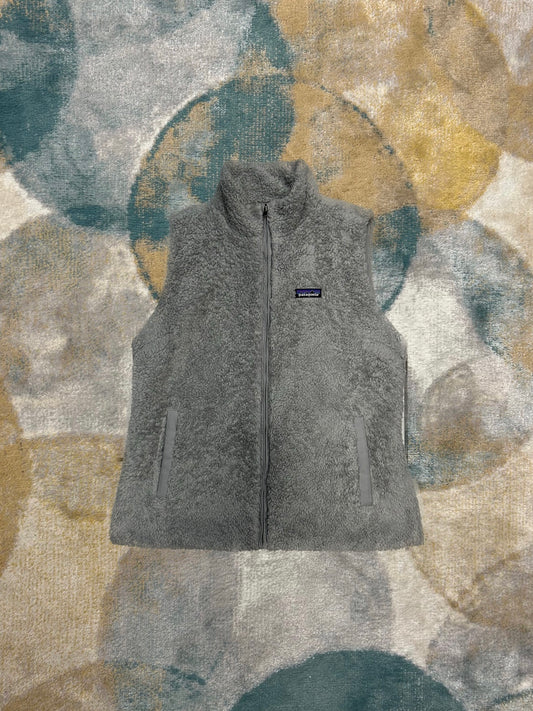Patagonia Grey Fluffy Fleece Vest