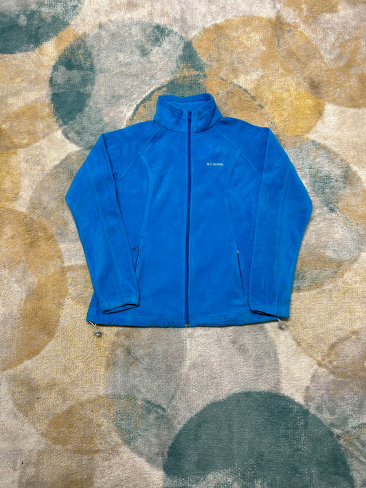 Columbia Blue Heavy Fleece Jacket