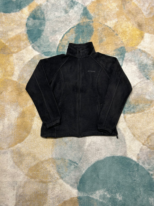 Columbia Black Heavy Fleece Jacket