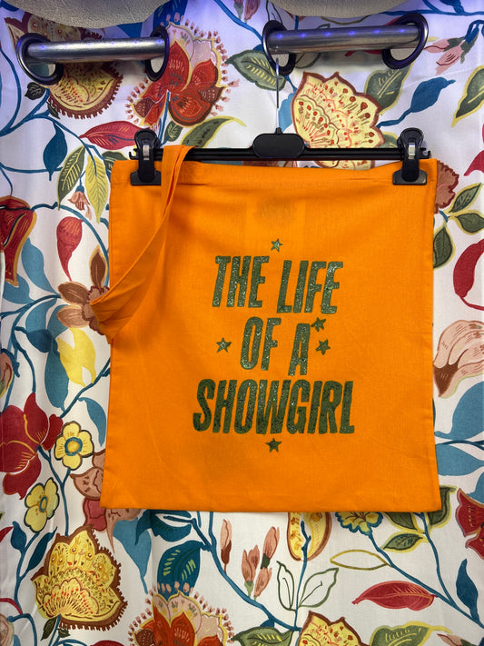Taylor Swift 'The Life of a Showgirl' Handpainted Tote Bag