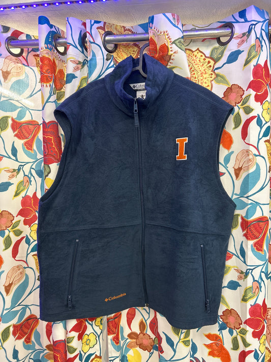 Columbia Dark blue fleece vest