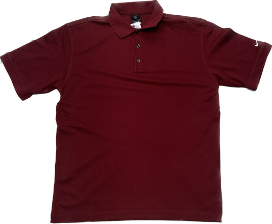 Nike Burgundy Polo T-shirt