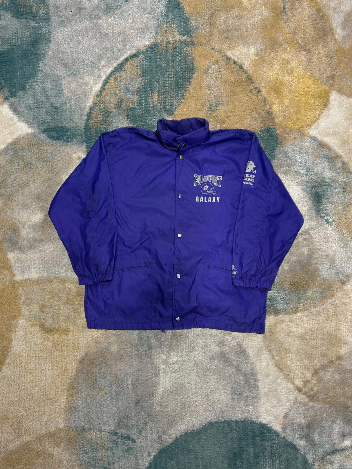 American Made Purple Windbreaker