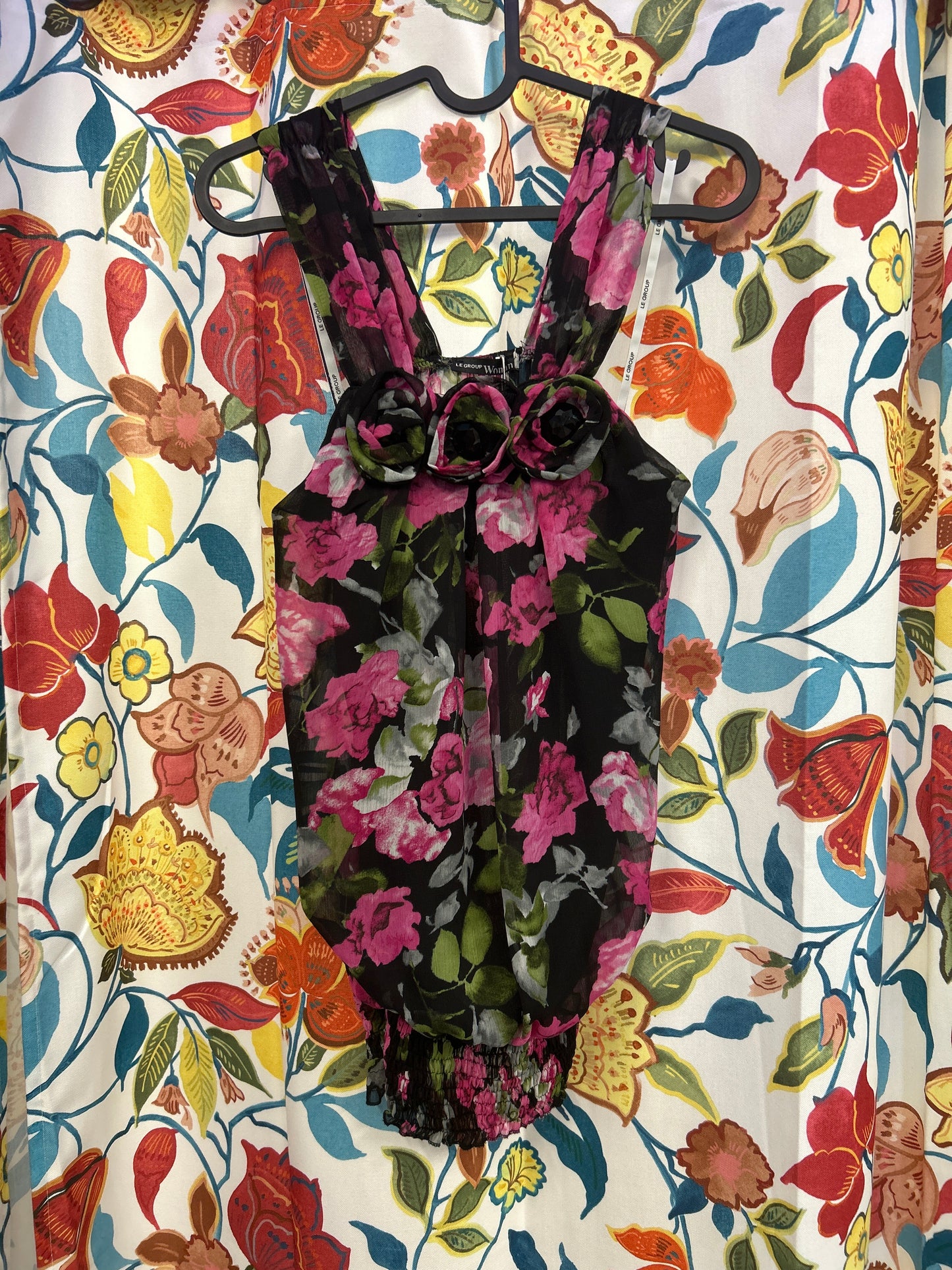 Y2k floral top