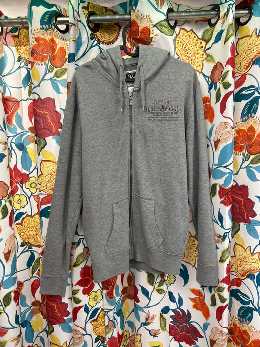 Replay 00's grey cotton jacket