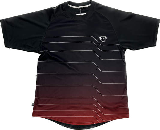 Nike 00's Retro Football Black and Red T-shirt