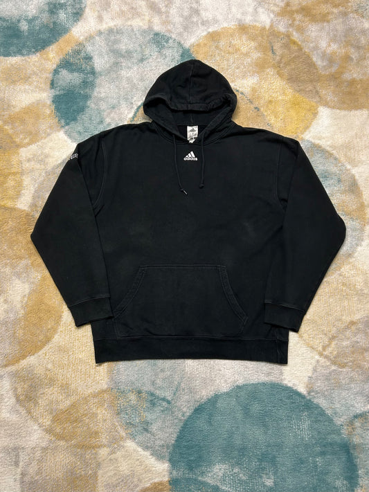 Adidas Black oversized hoodie