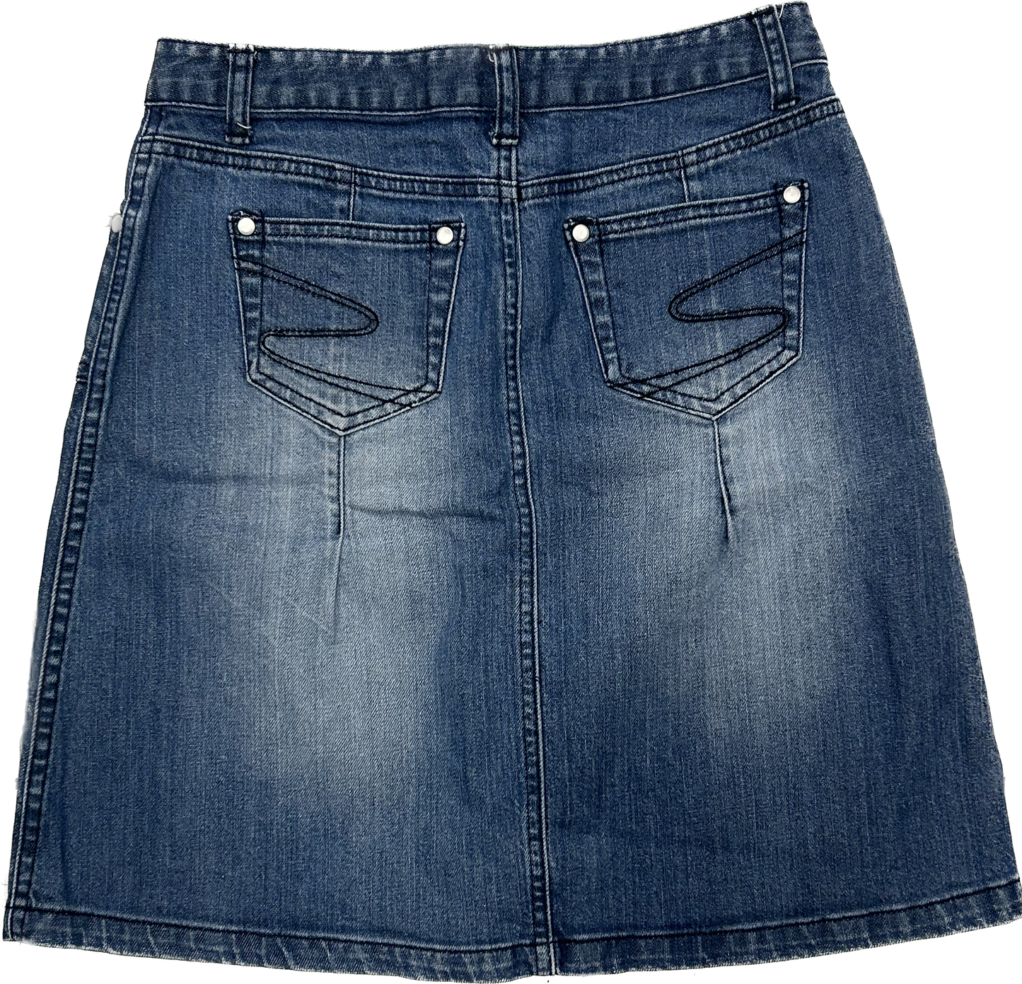Denim Midi Skirt