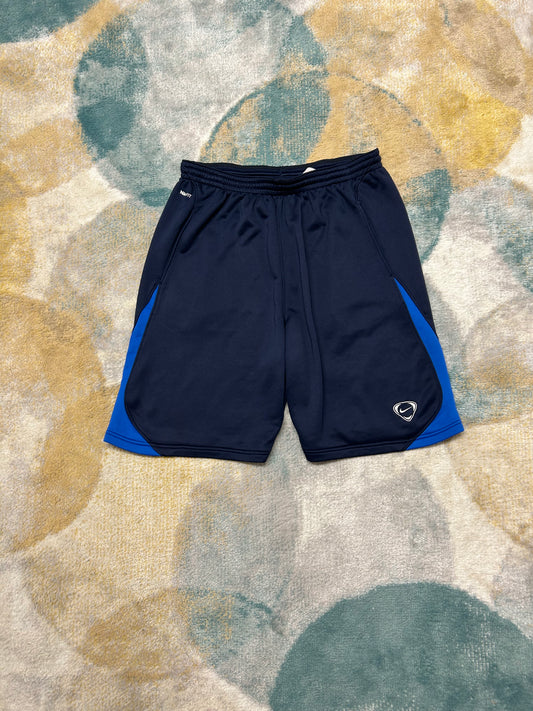 Nike dark blue nikefit athletic shorts
