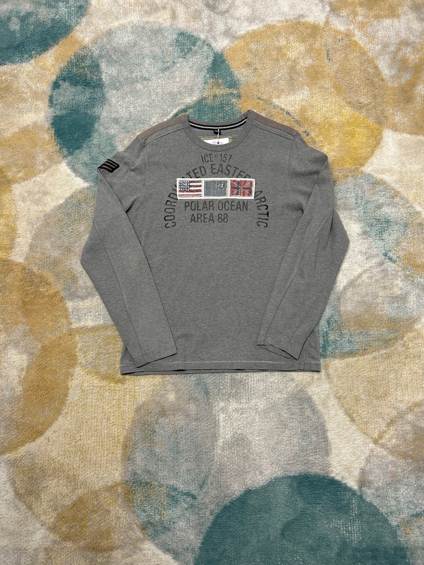 Napapijri Grey retro Crewneck