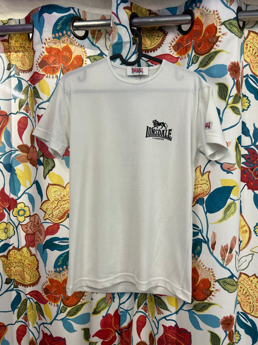 Lonsdale white athletic t-shirt