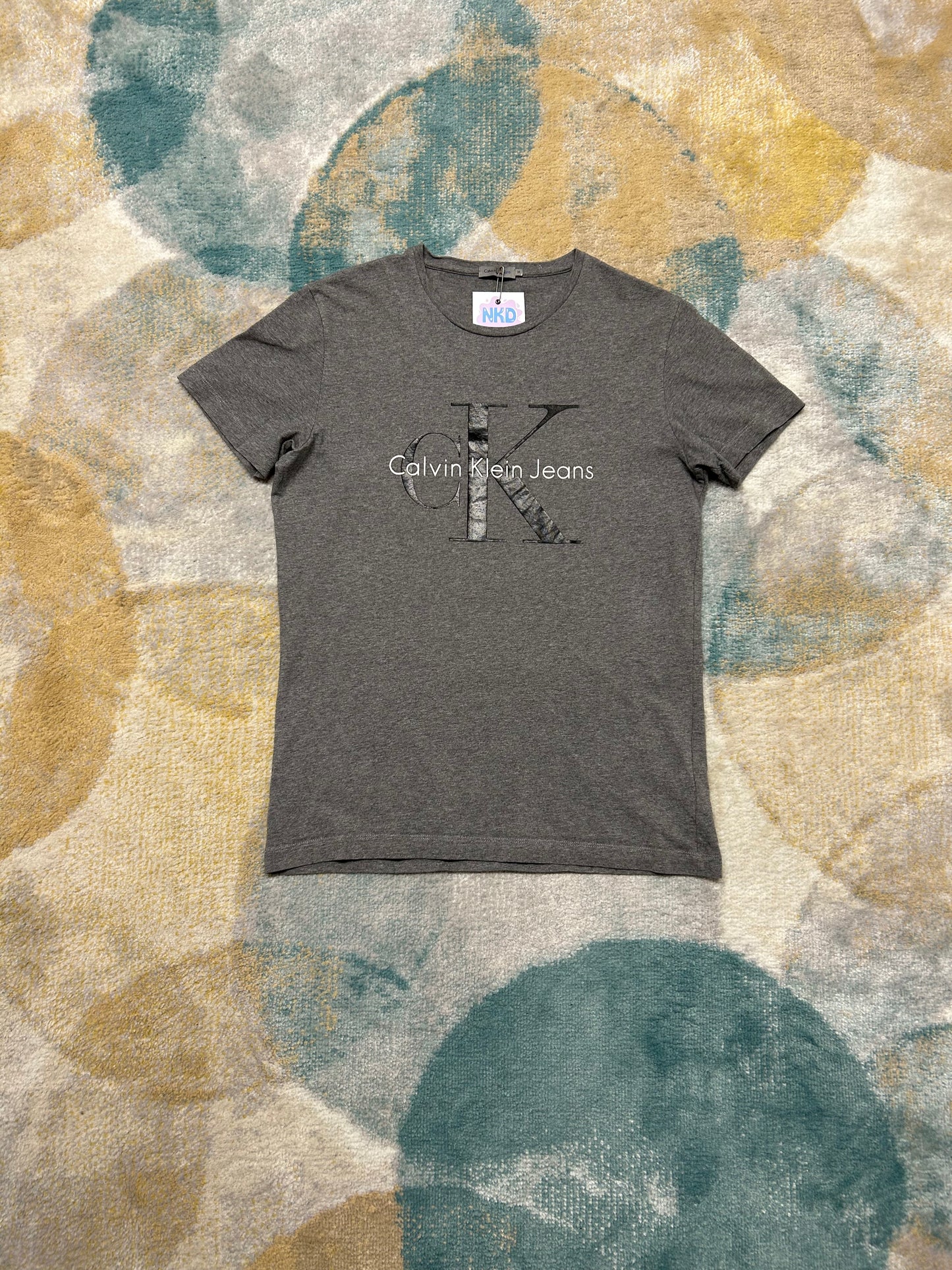 Calvin Klein Grey cotton T-shirt