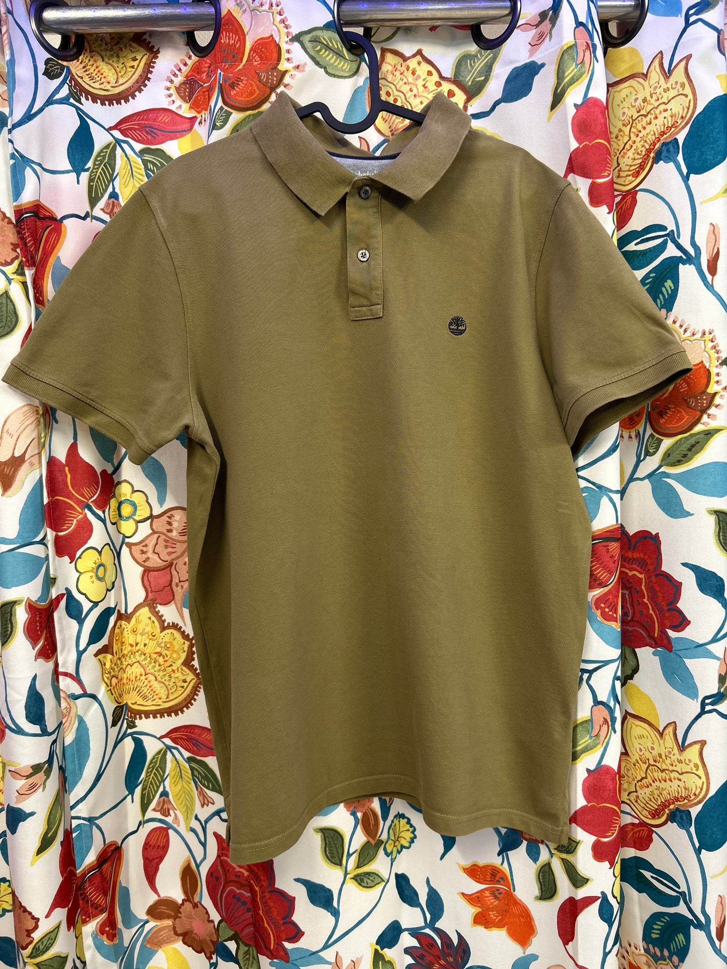 Timberland olive polo Tshirt