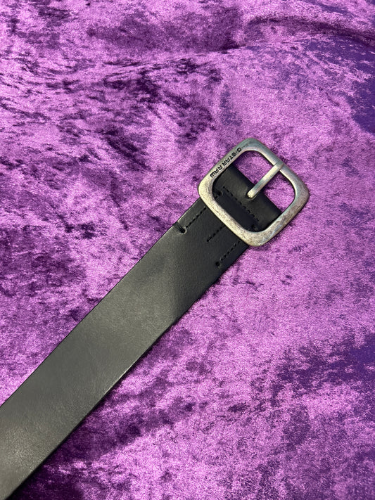 G-Star Black Leather Belt