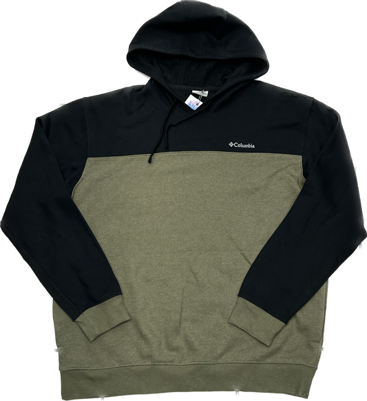 Columbia Olive Green Black Hoodie