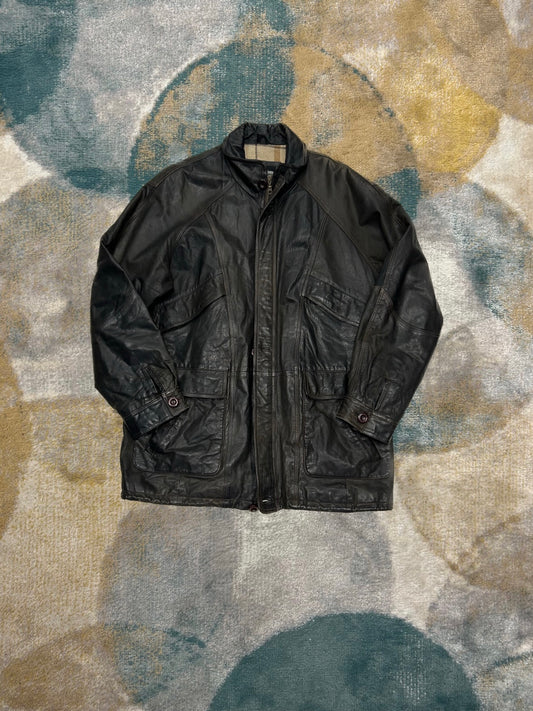 Armando 100% leather vintage jacket