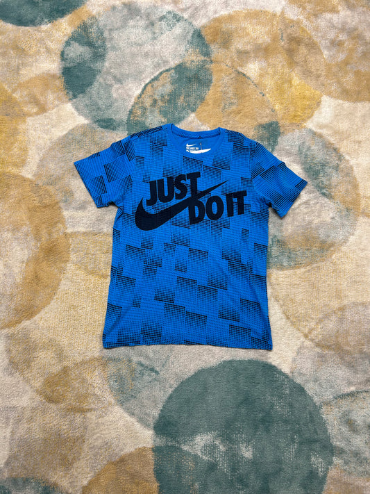 Nike blue just do it graphic cotton Tshirt
