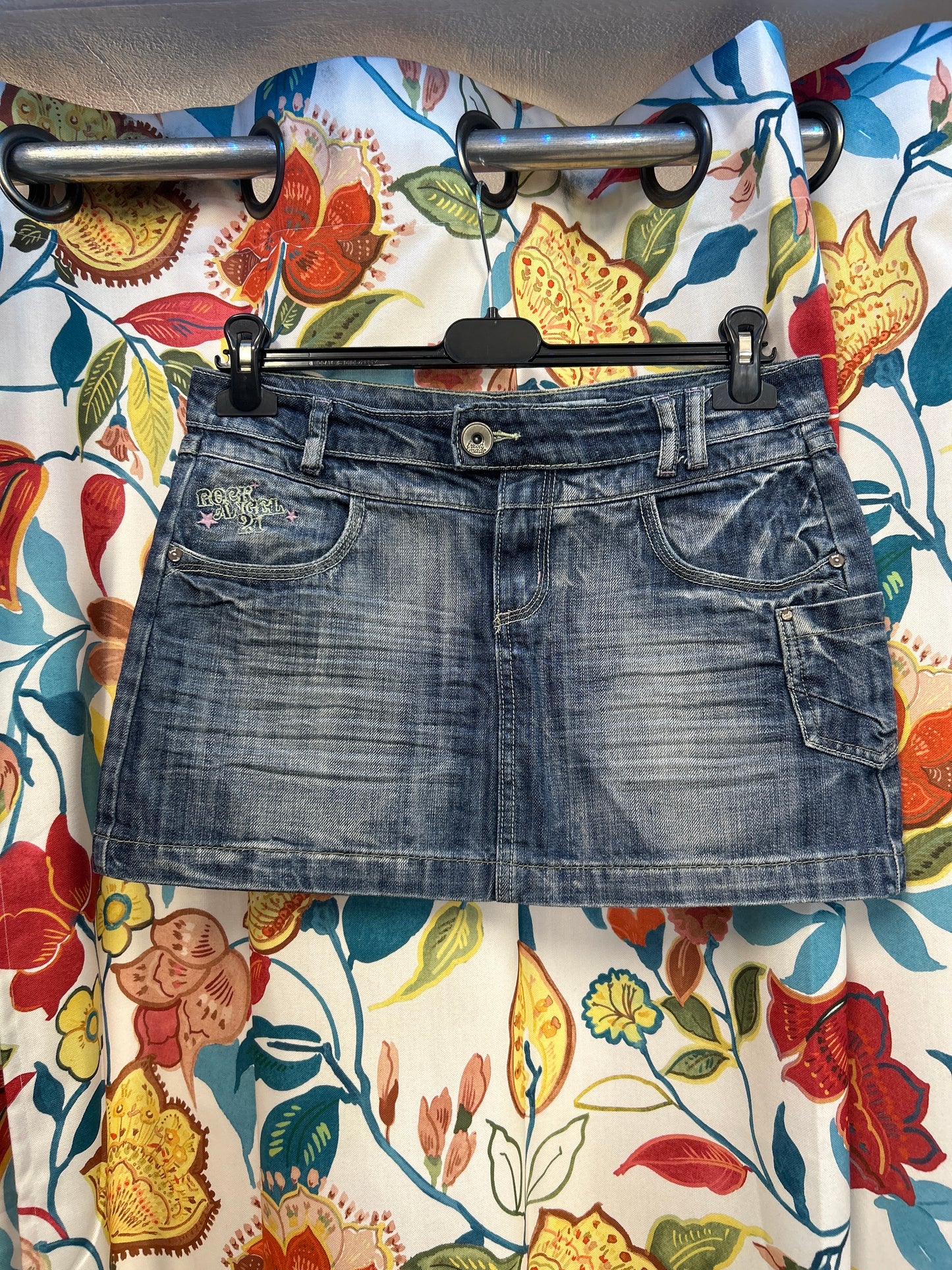 Y2k fresh made denim skirt
