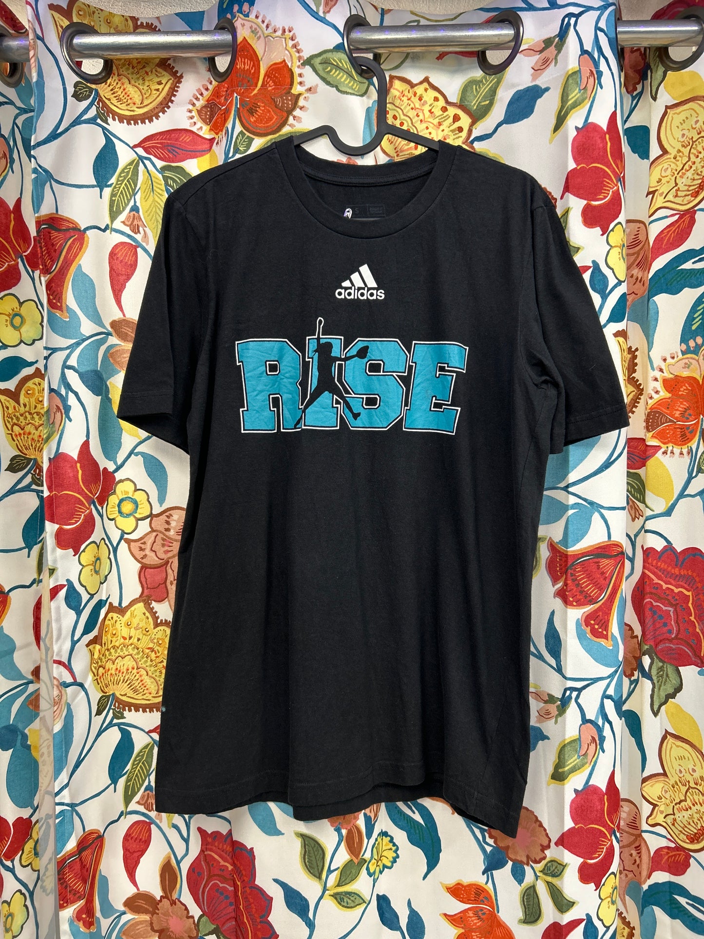Adidas retro 'rise' t-shirt