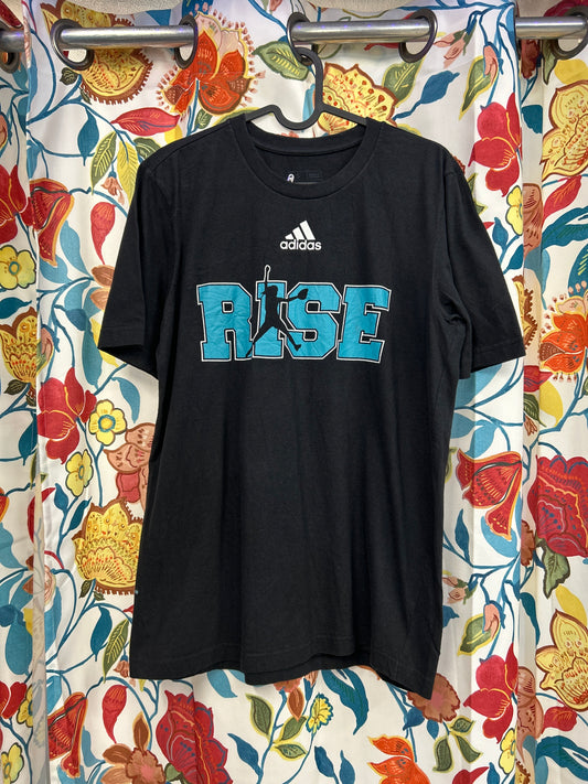 Adidas retro 'rise' t-shirt