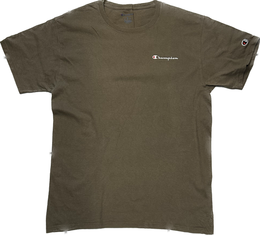 Champion Brown Cotton T-shirt