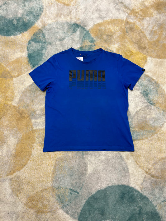 Puma dark blue cotton T-shirt