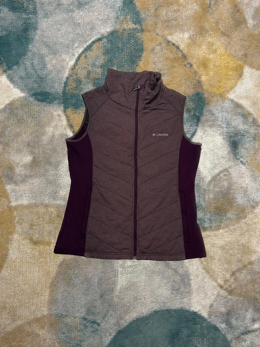 Columbia Purple Stripey Vest