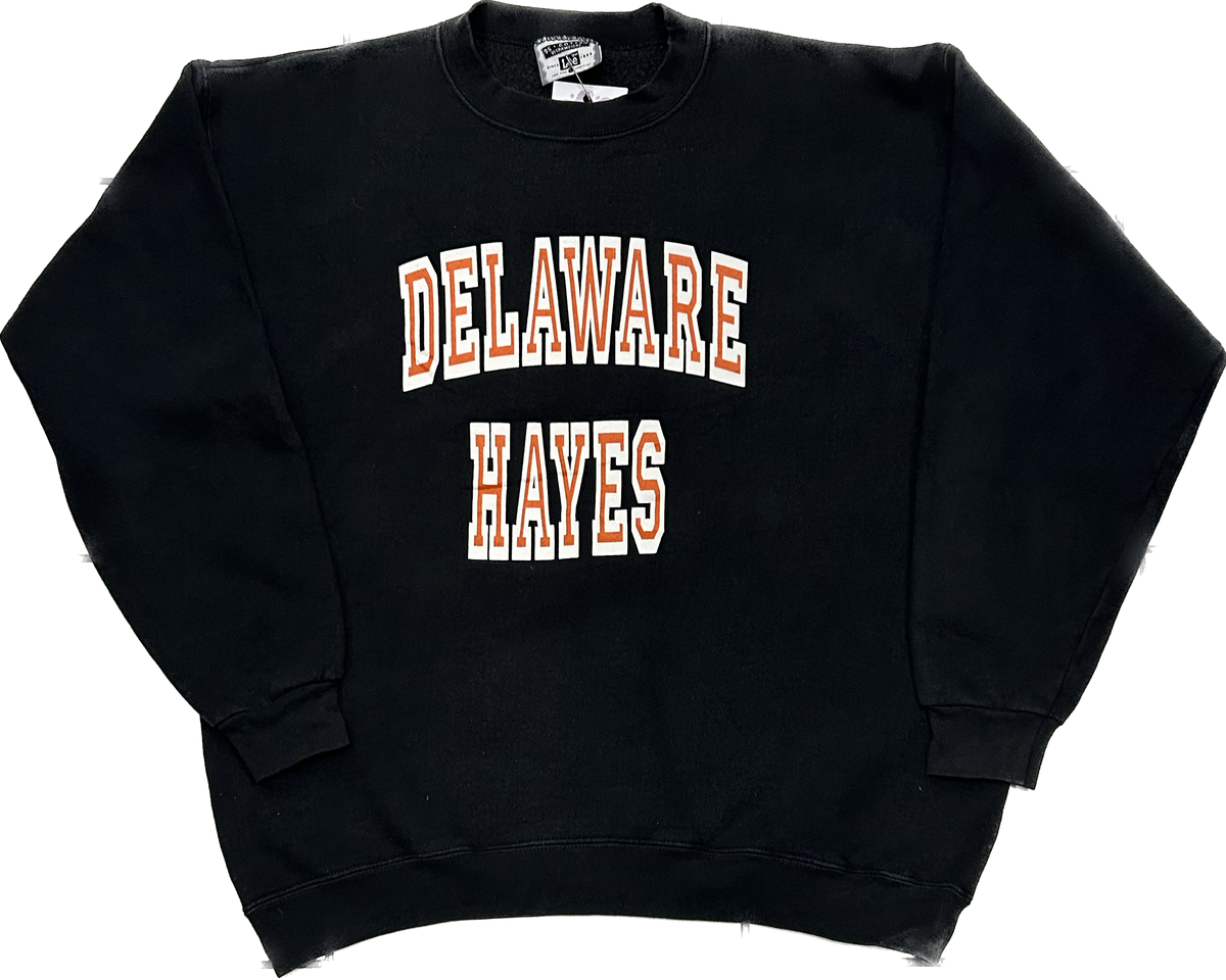 Lee Black Heavy Cotton Delaware Hayes Crewneck