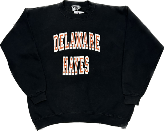 Lee Black Heavy Cotton Delaware Hayes Crewneck