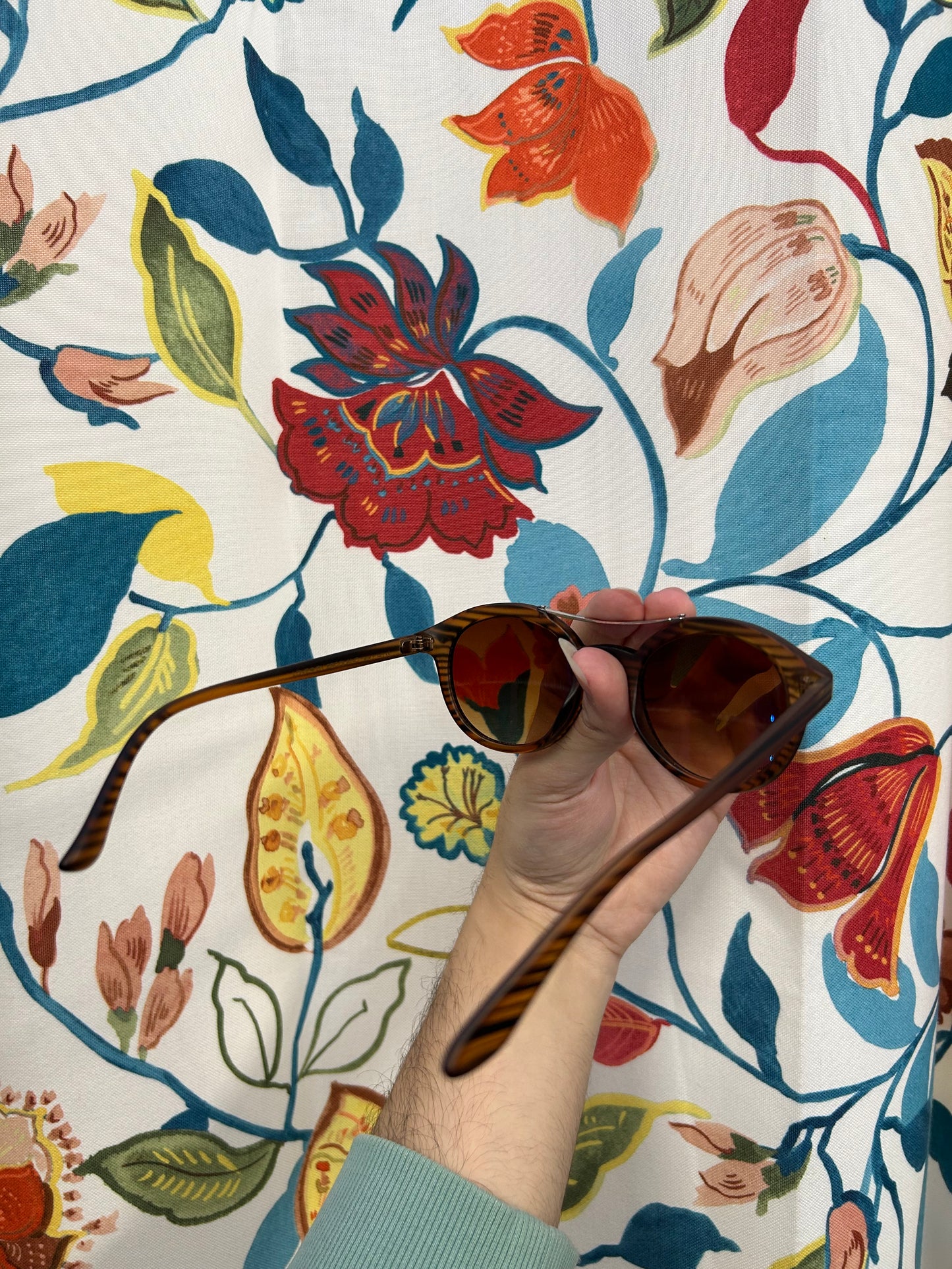 Brown Deadstock UV Protection Italian Sunglasses