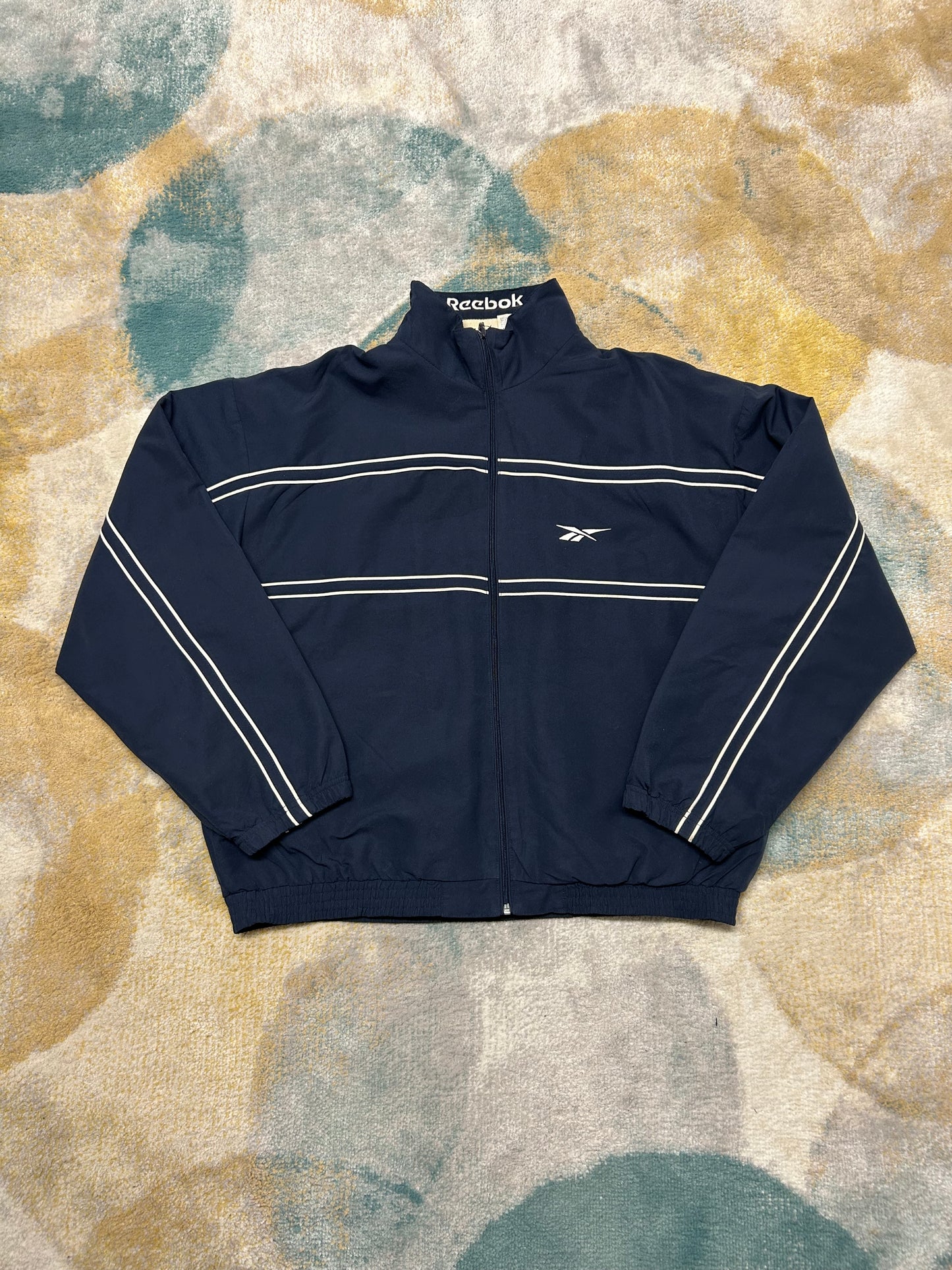 Reebok Blue Retro Windbreaker