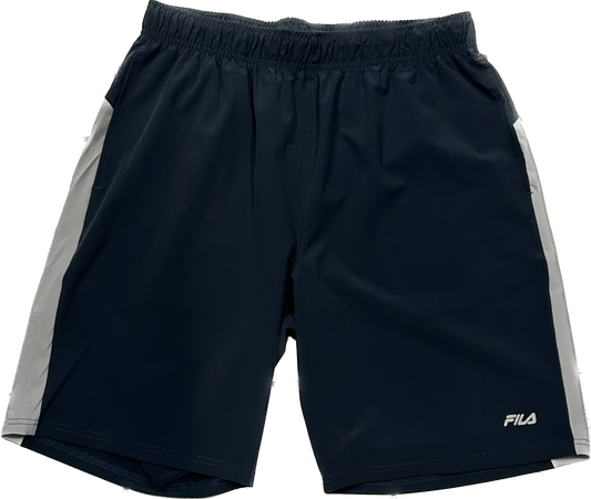 Fila Dark Blue and Grey Basketball Shorts