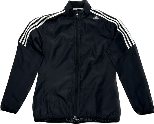 Adidas Black Windbreaker