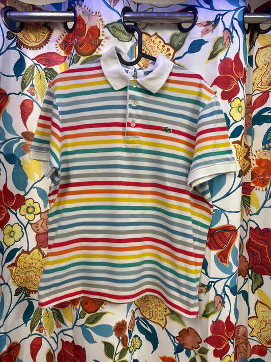 Lacoste colorful polo shirt