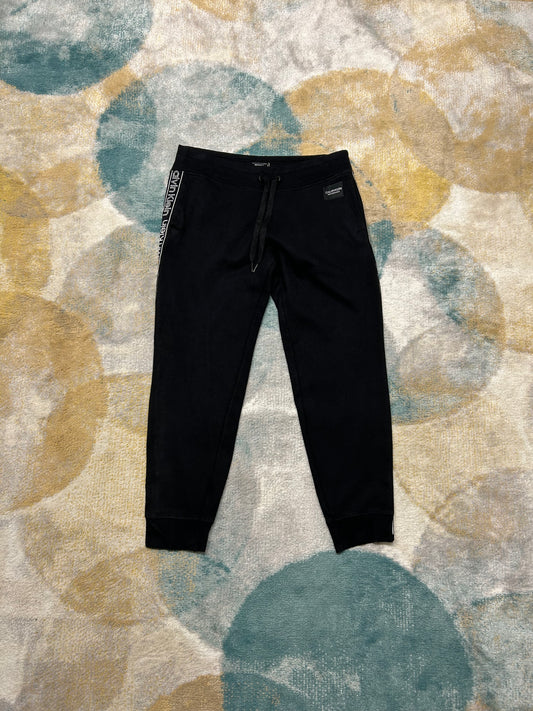 Calvin Klein black cotton Trackpants