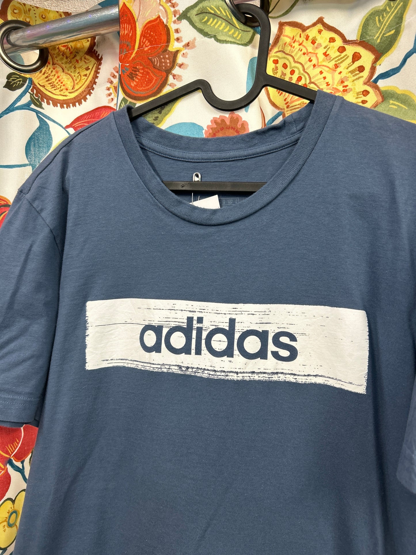 Adidas navy blue t-shirt