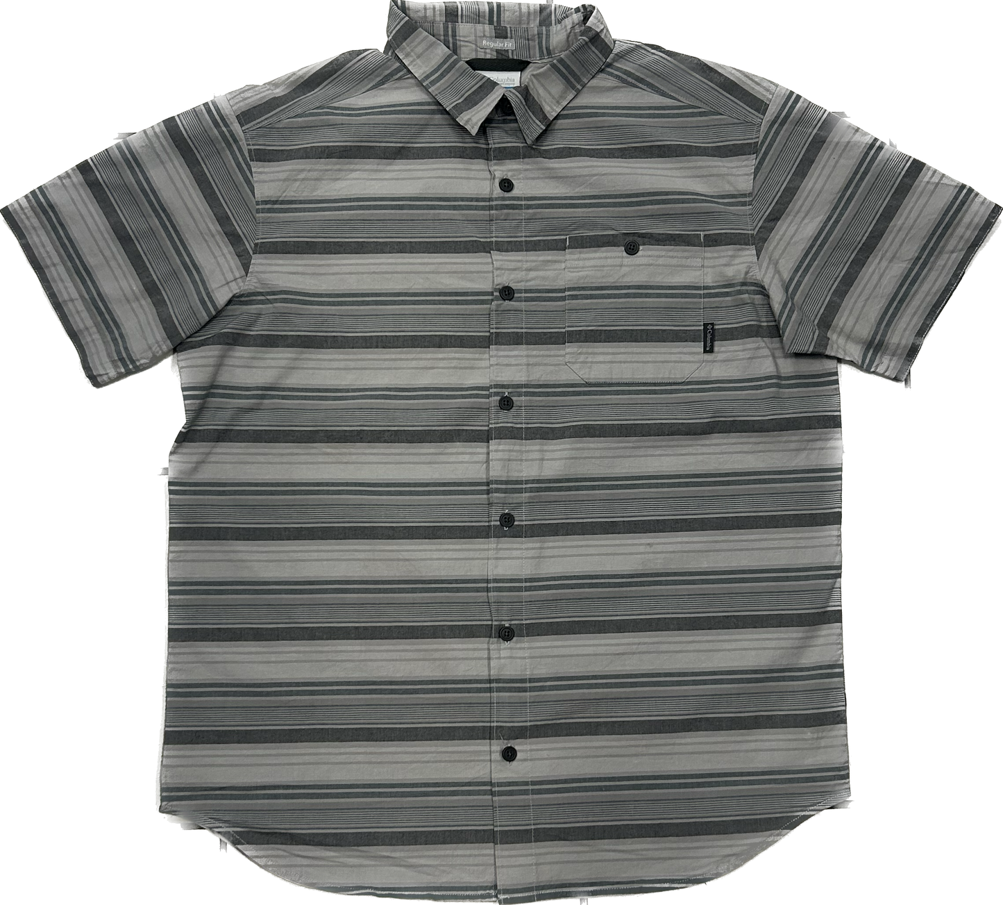 Columbia Dark Grey Stripey Shirt
