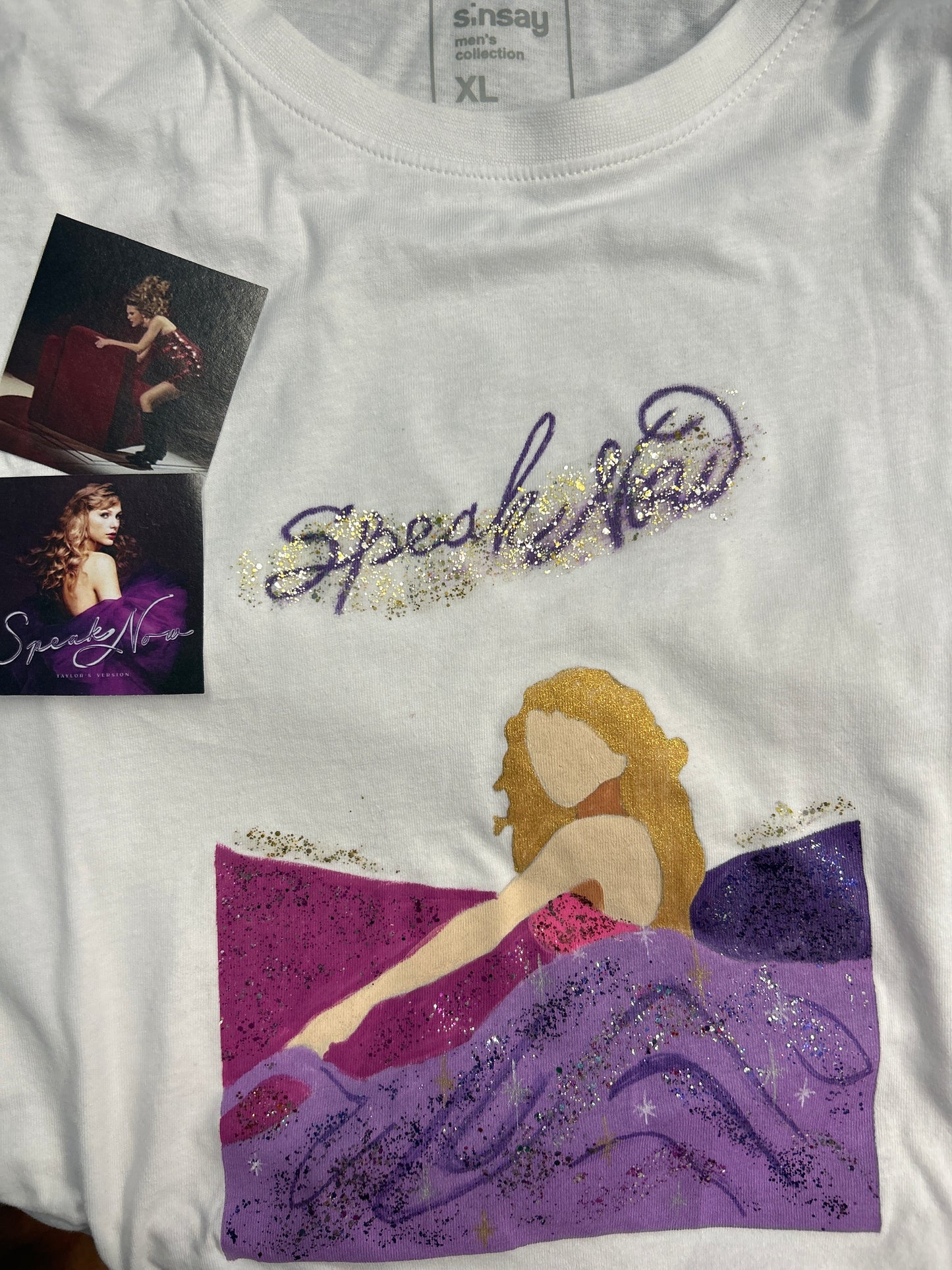 Taylor Swift 'Speak Now' Hand-painted Tshirt