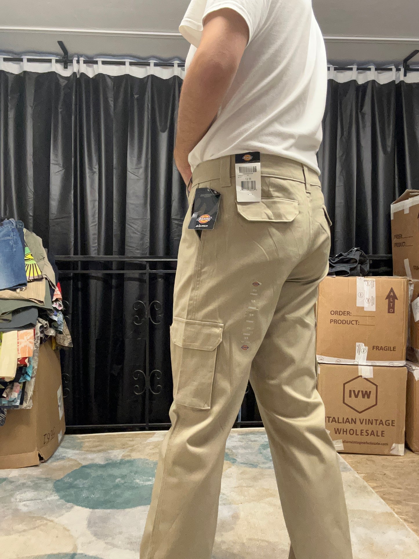 Dickies Deadstock Beige Cargo Pants